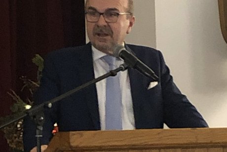 Unser erster Bürgermeister war diesmal leider verhindert, dafür war sein Stellvertreter da, der sich löblich über die Aufgaben und die Aktivitäten de VdK geäußert hat .