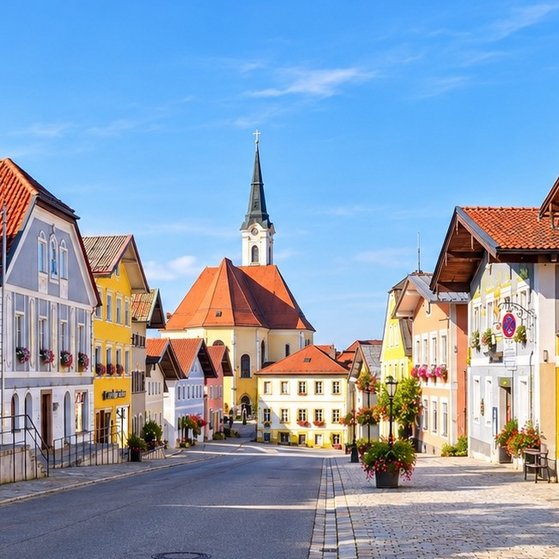 Ortskern von Untergriesbach
