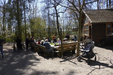 Bei schönstem Wetter konnte man noch lange den schönen Nachmittag genießen.