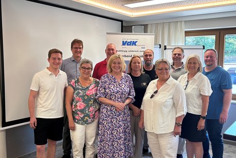 Das Bild zeigt eine Gruppenaufnahme der neu gew&auml;hlten Kreisvorstandschaft ab 20.06.2026