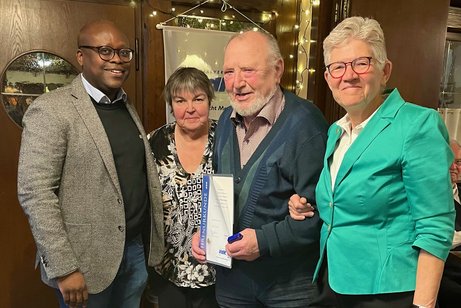 Herr Wolfseder Herbert 40 Jahre Verbandszugehörigkeit Danke für 40 Jahre treue Mitgliedsschaft