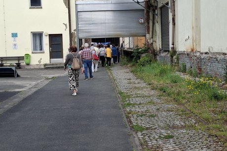 Aufnahme des ehemaligen Betriebsgel&auml;ndes