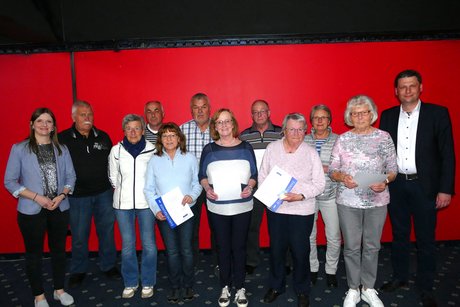 Treue Mitglieder des VdK in Naila Die Alten sind auch die Neuen