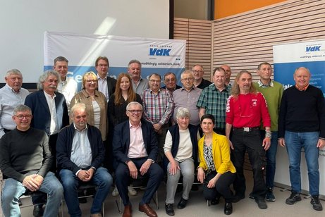 Gruppenbild Vorstand KV Ingolstadt-Eichst&auml;tt bei dem Kreisverbandstag