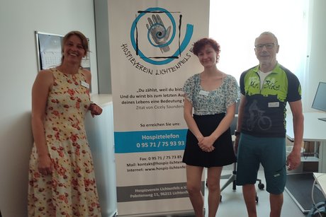 Der Hospizverein Lichtenfels e. V. zu Gast beim "Tag der offenen Tür" des VdK.