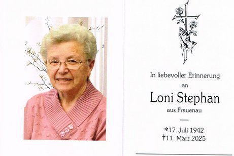 Loni Stephan Loni Stephan