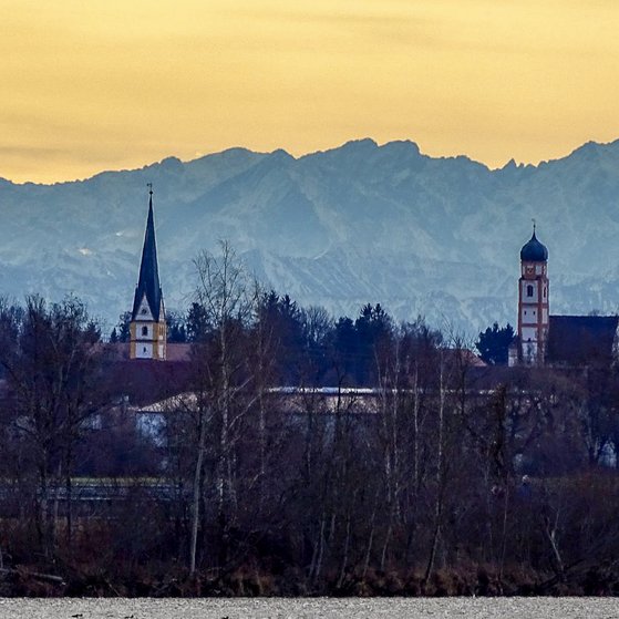Burching Ortsansicht Prittriching