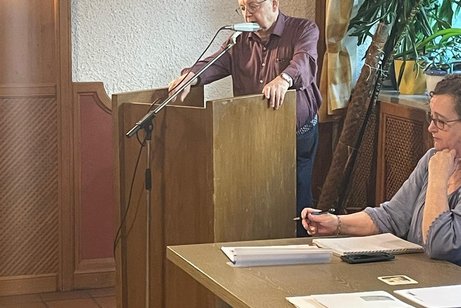 Begrüßung durch Vorstand Jürgen Löbenfelder