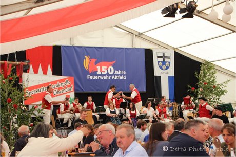 Bild im Festzelt