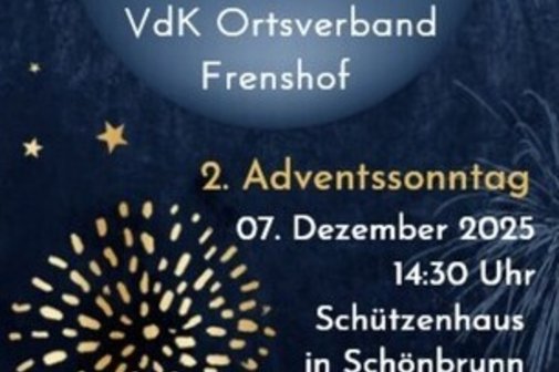 Adventfeier mit Ehrungen