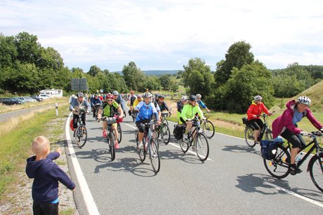 Bilder von der BR-Radltour 2025