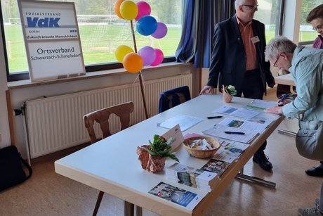 Infostand Infostand in der Halle