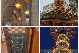 Impressionen der Fahrt zum Weihnachtsmarkt Chemnitz