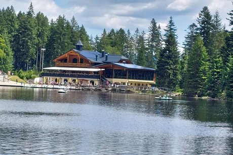 Arbersee mit Arberseehaus