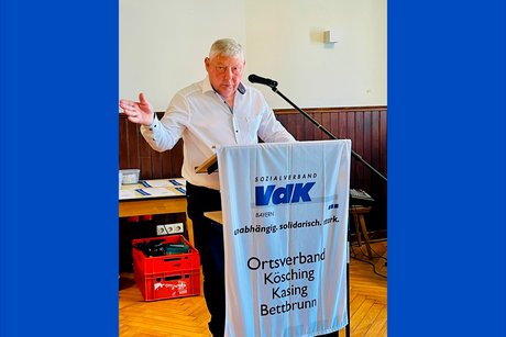 Der neue "alte" Vorsitzende Anton Lechermann