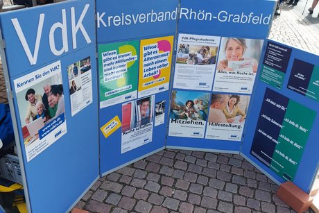 VdK Infostand beim Frühlingsfest in Bischofsheim VdK Infostand beim Frühlingsfest in Bischofsheim