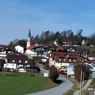 Zu sehen ist der Ort Büchlberg