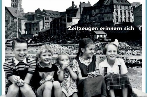 Plakatauschnitt des Films "Ruinenschleicher und Schachterleis" - M&uuml;nchen nach 1945