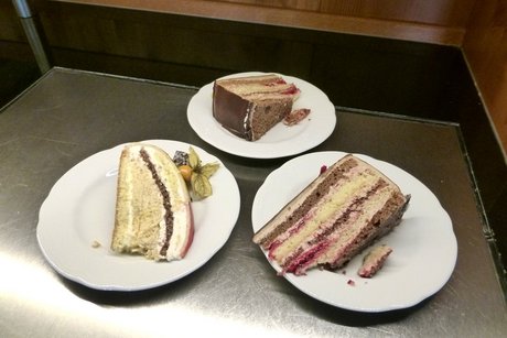 Kaffee und Kuchen geh&ouml;rten dazu