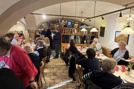 im Dorfkeller des &bdquo;Goldenen Lamm&ldquo;