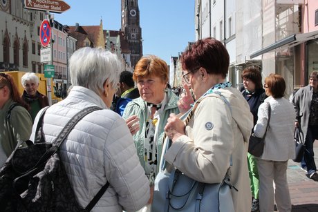 Teilnehmer der Landshutfahrt