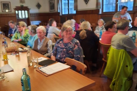 Die interessierten Zuhörer