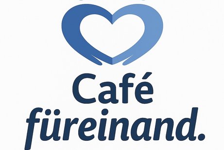 Stilisiertes Herz, darunter Text Caf&eacute; F&uuml;reinand.