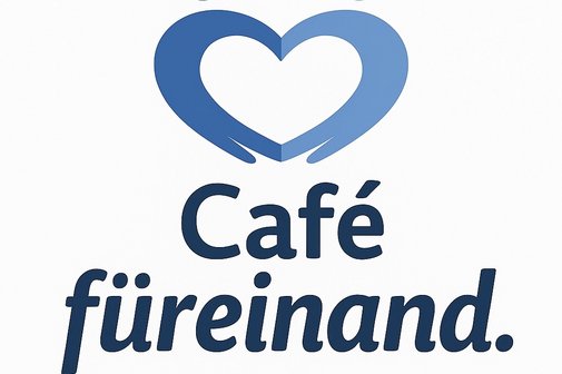 Stilisiertes Herz, darunter Text Caf&eacute; F&uuml;reinand.