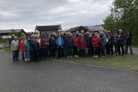 Wandergruppe zur Frühjahrswanderung