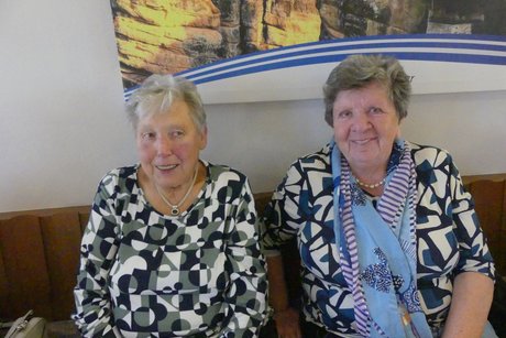 Treue Mitglieder, Erna F&uuml;rst und Nina Stemmer