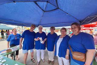 Der Infostand des VdK OV Hersbruck-Henfenfeld