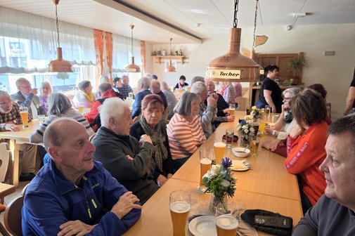 Wei&szlig;wurstfr&uuml;hst&uuml;ck im Amboss