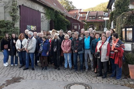 Am Forellenhof im Handthal gruppenbild