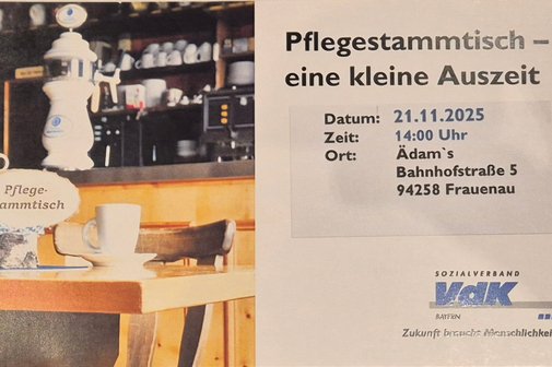 Einladung zum Pflegestammtisch