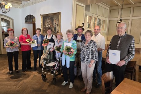 Ehrung der Jubilare