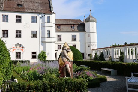 V&ouml;hlin-Schloss: Innenhof