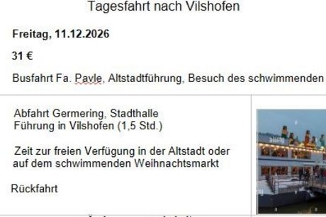 Tagesfahrt