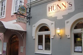 Gaststätte "Hünn´s" am Rathausplatz