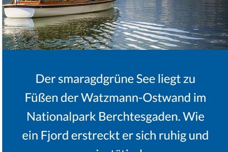 K&ouml;nigssee Schiff
