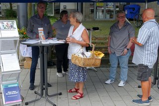 Infostand des VdK Waldkraiburg im Juni 2024