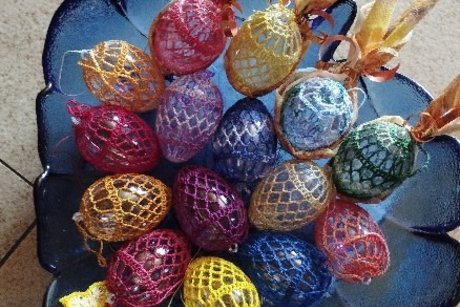 Ostereier im "neuen Kleid"