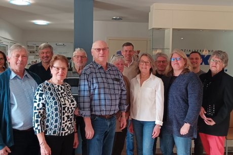 Die Kreisvorstandschaft verabschiedet Gabriele Hirler