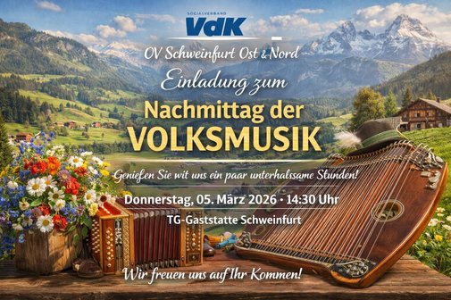 Bild zum Nachmittag der Volksmusik Bild zum Nachmittag der Volksmusik