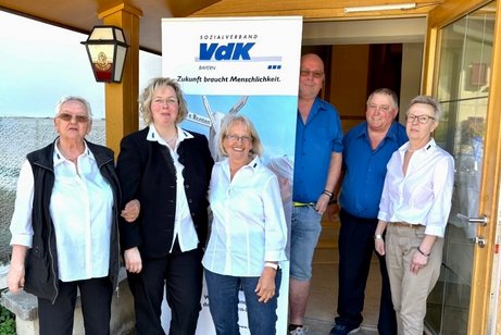 Neue Vorstandschaft des Ortsverband Oberstdorf