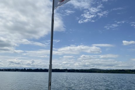 Schifffahrt auf dem Starnberger See auf der MS Starnberg