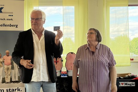 Zauberer Haber mit Hildegard Wolfarth