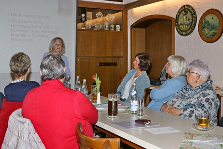 Frau Urbanczyk berichtet von ihrer Arbeit