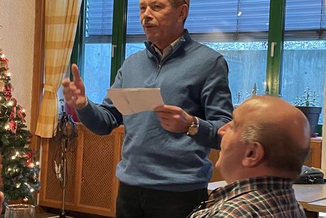 Gedicht vorgetragen von einem Mitglied