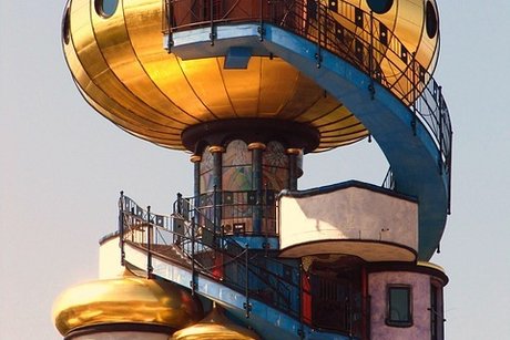 Hundertwasser-Turm Hundertwasser-Turm in Abensberg