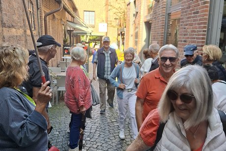 Stadtf&uuml;hrung in Buxdehude mit G&auml;stef&uuml;hrerin Sabine